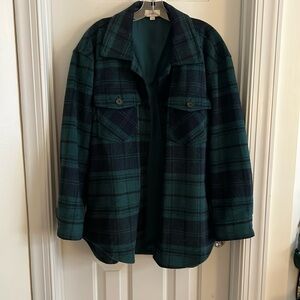 Loft Outlet Plaid Shacket